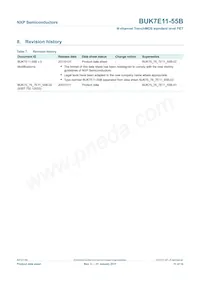 BUK7E11-55B Datasheet Pagina 12