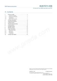 BUK7E11-55B Datasheet Pagina 15