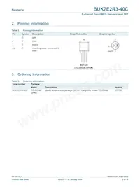 BUK7E2R3-40C Datasheet Page 2