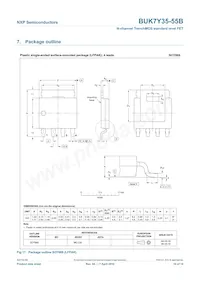 BUK7Y35-55B Datasheet Page 11