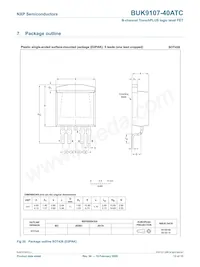 BUK9107-40ATC Datasheet Page 13