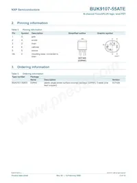 BUK9107-55ATE Datasheet Page 3