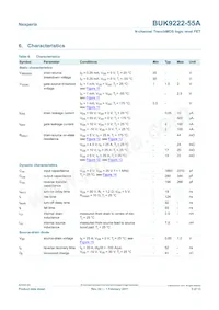 BUK9222-55A/C1 Datasheet Page 5