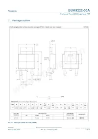 BUK9222-55A/C1 Datasheet Page 9