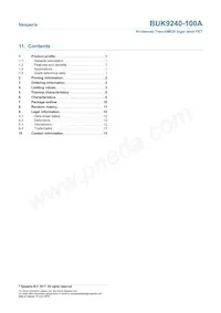 BUK9240-100A/C1 Datasheet Pagina 14