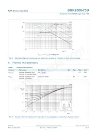 BUK9506-75B Datasheet Page 5