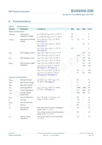 BUK9508-55B Datasheet Page 7