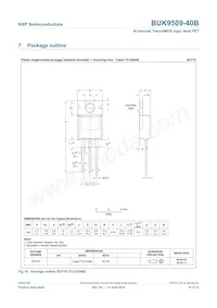 BUK9509-40B Datasheet Page 11