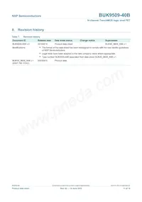 BUK9509-40B Datasheet Page 12