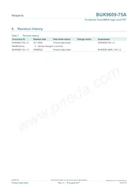 BUK9509-75A Datasheet Page 10