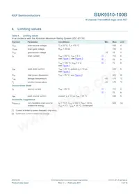 BUK9510-100B Datasheet Page 4