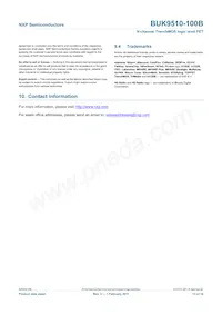 BUK9510-100B Datasheet Page 14