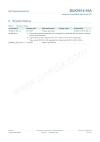 BUK9514-55A Datasheet Page 11