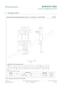 BUK9515-100A Datasheet Page 10