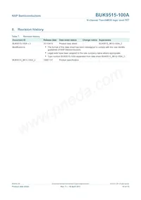 BUK9515-100A Datasheet Page 11