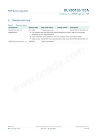 BUK95180-100A Datasheet Page 11
