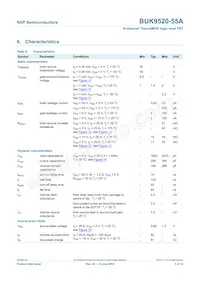 BUK9520-55A Datasheet Page 6