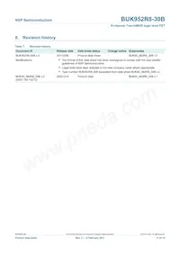 BUK952R8-30B Datasheet Page 12