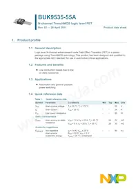 BUK9535-55A數據表 頁面 2