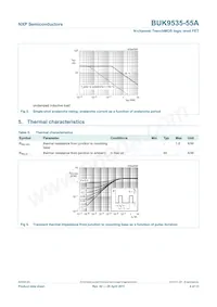 BUK9535-55A Datasheet Page 5