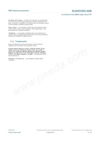 BUK953R2-40B Datasheet Pagina 13