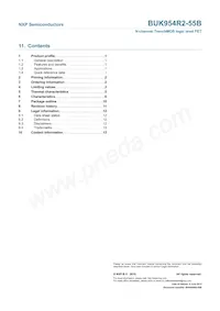 BUK954R2-55B Datasheet Page 15
