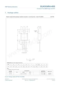 BUK954R4-40B Datasheet Page 11
