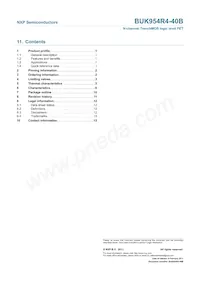 BUK954R4-40B Datasheet Page 15