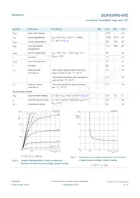 BUK954R8-60E Datasheet Page 6