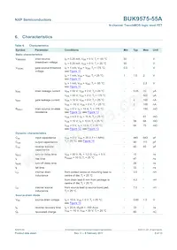 BUK9575-55A Datasheet Page 6