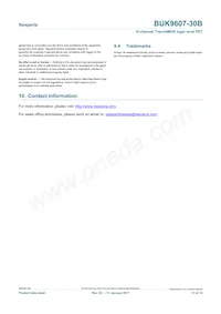 BUK9607-30B Datasheet Page 13
