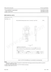 BUK9616-55A Datenblatt Seite 8