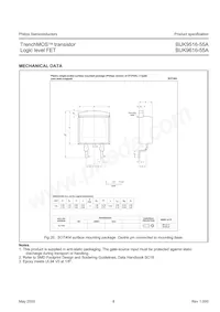 BUK9616-55A Datasheet Pagina 9