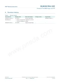 BUK961R4-30E Datasheet Page 12