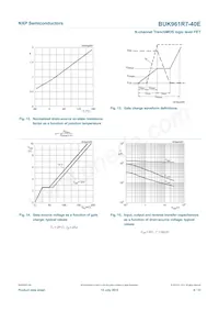 BUK961R7-40E Datasheet Page 9