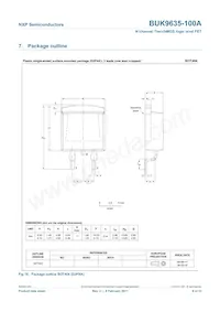 BUK9635-100A Datasheet Page 9