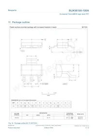 BUK98180-100A Datasheet Page 9