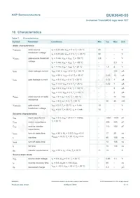 BUK9840-55 Datasheet Pagina 6