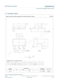 BUK9840-55 Datasheet Page 9