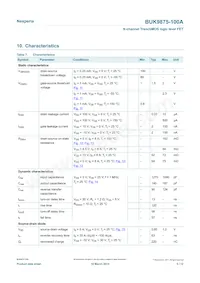 BUK9875-100A Datasheet Page 5