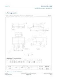 BUK9875-100A Datasheet Page 9