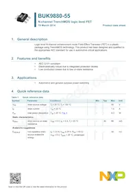 BUK9880-55/CUF Datasheet Page 2