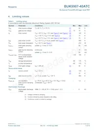 BUK9907-40ATC 데이터 시트 페이지 3