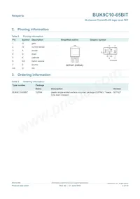BUK9C10-65BIT Datasheet Page 2