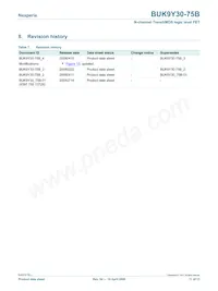 BUK9Y30-75B/C2 Datasheet Page 11