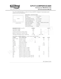 CP373-CMPDM303NH-WN Datasheet Cover
