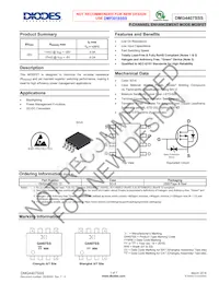 DMG4407SSS-13 Datasheet Cover