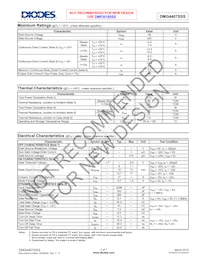 DMG4407SSS-13 Datasheet Page 2