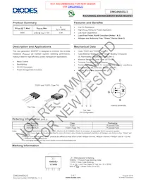 DMG4N60SJ3 Datasheet Copertura