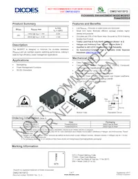 DMG7401SFG-13 Datasheet Cover